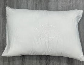 ÁO GỐI COTTON THÊU BÔNG KÍCH THƯỚC 50x70cm