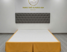 VÁY GIƯỜNG KHÁCH SẠN GẤM MỜ KVB2015