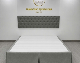 VÁY GIƯỜNG KHÁCH SẠN GẤM MỜ KVB2019