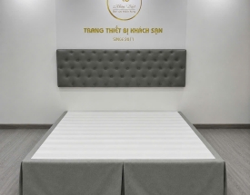 VÁY GIƯỜNG KHÁCH SẠN GẤM MỜ KVB2034