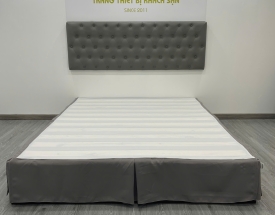 VÁY GIƯỜNG KHÁCH SẠN GẤM MỜ KVCM19