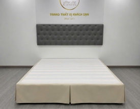 VÁY GIƯỜNG KHÁCH SẠN GẤM MỜ KVCM4