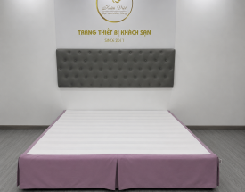 VÁY GIƯỜNG KHÁCH SẠN GẤM MỜ KV131