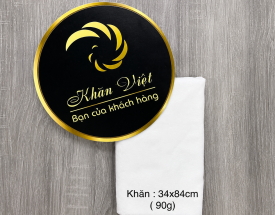 KHĂN MẶT KHÁCH SẠN 34X82CM 90GR