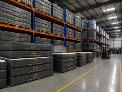Nệm lò xo túi cho khách sạn, căn hộ: Những tiêu chí cần biết trước khi lựa chọn