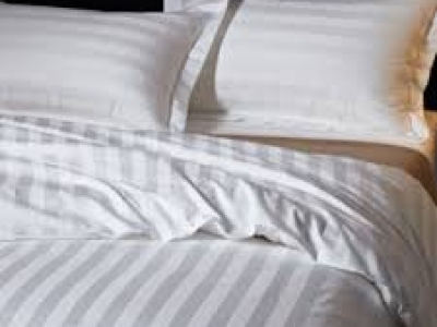 Công Ty Khăn việt Cung Cấp Drap CVC Sọc 1P